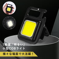 ＼スーパーDEAL 30％ポイントバック！／【ランキング1位＆高評価☆4.57】小型COBライト 800mAh ミニ投光…
