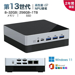 officeځ_2Nۏ؁^~jPC Vi Windows11 Pro officety intel Core i3-1115G4~i5-1340Pډ\z 8/16/32GB 256GB~1TB 4K 3ʏo 2.5GbpsLAN WiFi5/6 HDMI Type-C USB-C