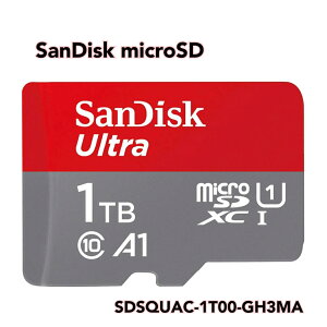 ySSPT2{z SANDISK microSD J[h 1TB UHS-I U1 Class10 Ultra SDSQUAC-1T00-GH3MA TfBXN
