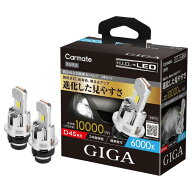 ●【スーパーセールPT2倍】カーメイト GIGA HID D4S 用 LED ヘッドバルブD10シリーズ 6000K BW904 Carmate