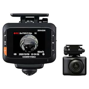 ���y�}���\������PT2�{�zCOMTEC �h���C�u���R�[�_�[ ZDR-850R 360°�J�����őS���ʘ^��+�����J�����Ŏԗ������^�� GPS���� �O��STARVIS�Z�p���ڃZ���T�[�̗p �㑱�Ԑڋ߂��m�点�@�\ �R���e�b�N