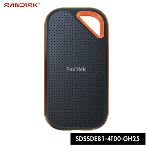 ��SanDisk SSD �O�t�� 4TB USB 3.2 Gen 2x2 �ő�2000MB/�b �h�H�h�o SDSSDE81-4T00-GH25 �G�N�X�g���[���v�� �|�[�^�u��SSD V2 ���[�J�[5�N �G�R�p�b�P�[�W