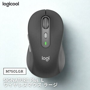 �����C�����X�}�E�X logicool ���W�N�[�� �}�E�X SIGNATURE M750 M750LGR Large ���[�W L�T�C�Y �O���t�@�C�gBluetooth Logi Bolt Unifying��Ή� windows mac iPad Android Chrome OS �X�N���[���z�C�[�� �����}�E�X �É�