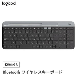 ���ySS����PT2�{�zLogicool �É� Bluetooth ���C�����X�L�[�{�[�h K580GR �O���t�@�C�g ���W�N�[��