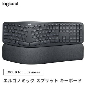 ���y�}���\������PT2�{�z Logicool ERGO K860B for Business �G���S�m�~�b�N �X�v���b�g �L�[�{�[�h bluetooth logi bolt Unifying��Ή� Windows Mac Chrome iPad iOS Android ���C�����X�L�[�{�[�h ���C�����X ���� �p�[
