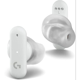 ●【マラソン期間PT2倍】Logicool G FITS ワイヤレス ゲーミングイヤホン GHS-FITSWH 耳型 成型 Bluetooth LIGHTSPEED ノイズキャンセリング カスタムフィット 無線 マイク付き 内蔵 ハンズフリー ホワイト