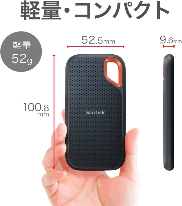 楽天市場】○ SanDisk 外付けSSD 4TB SDSSDE61-4T00-GH25 サンディスク 
