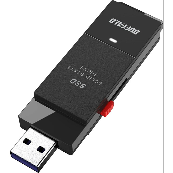 楽天市場】○ BUFFALO SSD-SCT2.0U3-BA [USB3.2 ポータブルSSD 2.0TB  