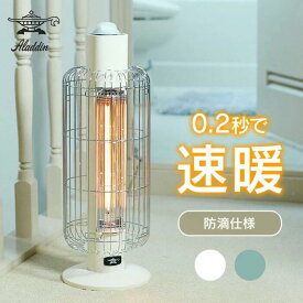 ★ 【期間限定PT5倍】アラジン Aladdin グラファイトヒーター 電気ストーブ 遠赤グラファイトeヒーター ホワイト グリーン CAH-G42GE ストーブ 電気 暖房 遠赤外線 ヒーター 遠赤外線暖房 ヒーター 家電 メーカー保証 1年 正規販売店【北海道・沖縄・離島配送不可】