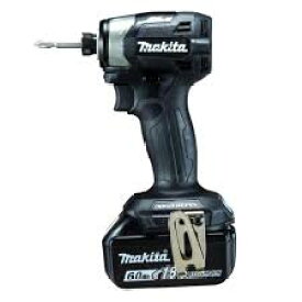 ● makita 純正 18V TD173DRGXB 充電式インパクトドライバ 6.0Ah (黒)【電池2個・充電器・ケース付き】マキタ