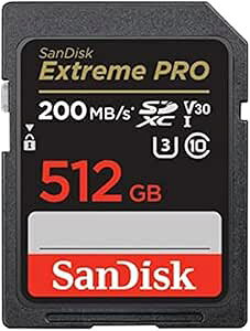  SanDisk Extreme PRO SDXC SDJ[h 512GB SDSDXXD-512G-GN4IN [J[h TfBXN
