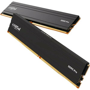  Crucial(N[V) PRO (}CN) fXNgbvp 32GBX2 DDR5-5600 tۏ CP2K32G56C46U5
