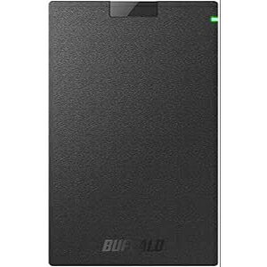  BUFFALO |[^uHDD 2TB HD-PGAC2U3-BA(ubN) USB Type-C & USB Type-A P[ut obt@[