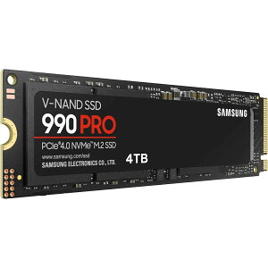  SAMSUNG SSD990 PRO MZ-V9P4T0BW [M.2 NVMe SSD / 4TB / PCIe Gen4x4 / SSD 990 PRO V[Y TX