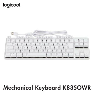  Logicool K835OWR L JjJL[{[h Ԏ jA eL[X RpNg JjJ L[{[h LL[{[h ItzCg windows surface K835