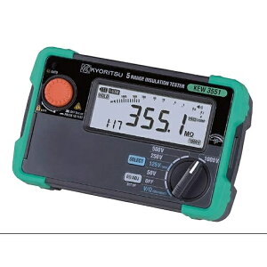 �� KYORITSU 6�����W�≏��R�v (50V/100V/125V/250V/500V/1000V) : KEW3551 �����d�C�v��
