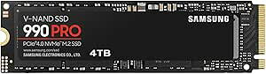 �� Samsung ����SSD MZ-V9P4T0B-IT/EC 990 PRO 4TB PCIe Gen 4.0 x4 NVMe M.2 (2280) �T���X��
