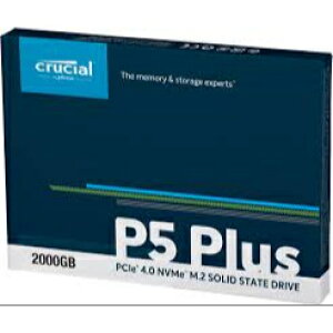 �� Crucial P5 Plus Gaming SSD 2.0TB�iM.2 2280 NVMe PCIe Gen4x4�j CT2000P5PSSD8JP �N���[�V����