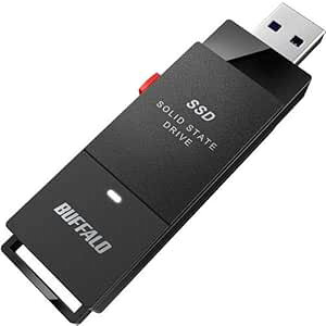 �� BUFFALO �O�t��SSD �u���b�N 1.0TB SSD-PUT1.0U3-BKA �o�b�t�@���[