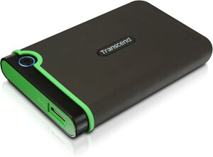 �� Transcend �|�[�^�u��HDD 4TB �ϏՌ� USB3.1 Gen1 �A�C�����O���[ TS4TSJ25M3S