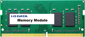 �� I-O DATA �m�[�g�p�\�R���p�������[ SDZ3200-C8G/ST PC4-3200 DDR4-3200�Ή� �A�C�E�I�[�E�f�[�^