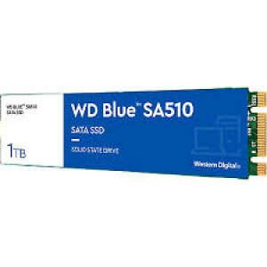 �� Western Digital�� SSD WD Blue SA510 SATA WDS100T3B0B-00AXS0 1TB �E�G�X�^���f�W�^��