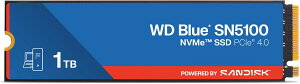 �� WD Blue ����SSD WDS100T5B0E-00CPE0 [M.2 NVMe ����SSD / 1TB / PCIe Gen4x4 / WD Blue SN5100 NVMe SSD�V���[�Y