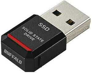 �� BUFFALO �O�t��SSD SSD-PST250U3BA 250GB �u���b�N �o�b�t�@���[