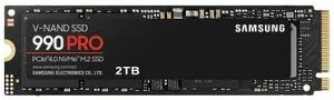 �� Samsung ����SSD 990 PRO M.2 NVMe MZ-V9P2T0B-IT �T���X��