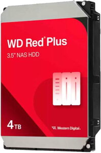 �� Western Digital ����HDD WD40EFZZ [WD Red Plus�i4TB 3.5�C���` SATA 6G 5400rpm 128MB CMR�j]�E�G�X�^���f�W�^��