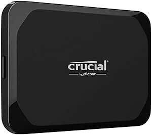 �� Crucial X9 �O�t��SSD CT2000X9SSD9 2TB USB3.2 Gen2�Ή� �ő�Ǎ����x1050MB/�b �N���[�V����