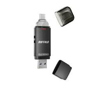 �� BUFFALO �X�e�B�b�N�^SSD SSD-SDH250U3-BA 250GB �u���b�N �o�b�t�@���[