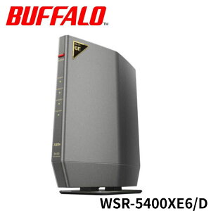 �� BUFFALO ����LAN�e�@ WSR-5400XE6/D AirStation Wi-Fi 6E�Ή����[�^�[ WiFi �o�b�t�@���[