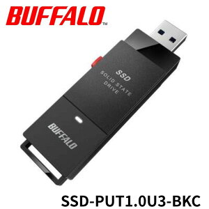 �� BUFFALO �O�t��SSD SSD-PUT1.0U3-BKC 1.0TB �u���b�N �o�b�t�@���[