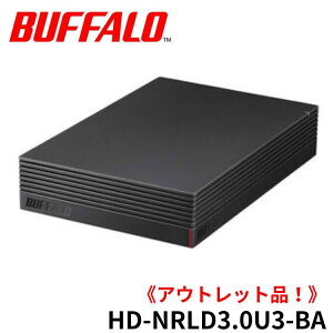 ���s�A�E�g���b�g�i�I�tBUFFALO �O�t���n�[�h�f�B�X�N HD-NRLD3.0U3-BA 3TB �u���b�N �o�b�t�@���[