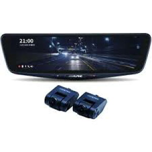 �� ALPINE 10�^�h���C�u���R�[�_�[���ڃf�W�^���~���[ DVR-DM1000A-IC �ԓ��p���A�J�������f�� �A���p�C��