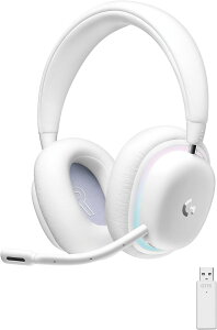 �� Logicool G �Q�[�~���O�w�b�h�Z�b�g G735WL Bluetooth LIGHTSPEED ���C�����X 3.5mm�W���b�N 273g �y�� PC �z���C�g ���W�N�[��
