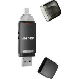 �� BUFFALO �O�t��SSD �X�e�B�b�N�^ SSD-SDH500U3BA/D 500GB Type-C/A�R�l�N�^�[���Ή� ������ �o�b�t�@���[