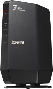 �� BUFFALO ����LAN�e�@ WSR6500BE6P-BK �u���b�N Wi-Fi 7(11be)�Ή��f���A���o���hWi-Fi���[�^�[ 5764+688Mbps AirStation �o�b�t�@���[