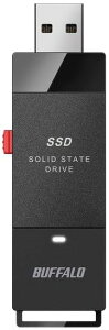�� BUFFALO �O�t��SSD SSD-PUT500U3BC/D 500GB �u���b�N �o�b�t�@���[