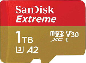�� SanDisk microSD 1TB SDSQXAV-1T00-GH3MA UHS-I U3 V30 �����ő�130MB/s Full HD & 4KExtreme �T���f�B�X�N