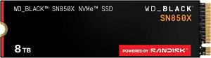 �� WD_BLACK 8TB SN850X NVMe �����Q�[�~���OSSD �\���b�h�X�e�[�g�h���C�u WDS800T2X0E-00CDD0 �E�G�X�^���f�W�^��