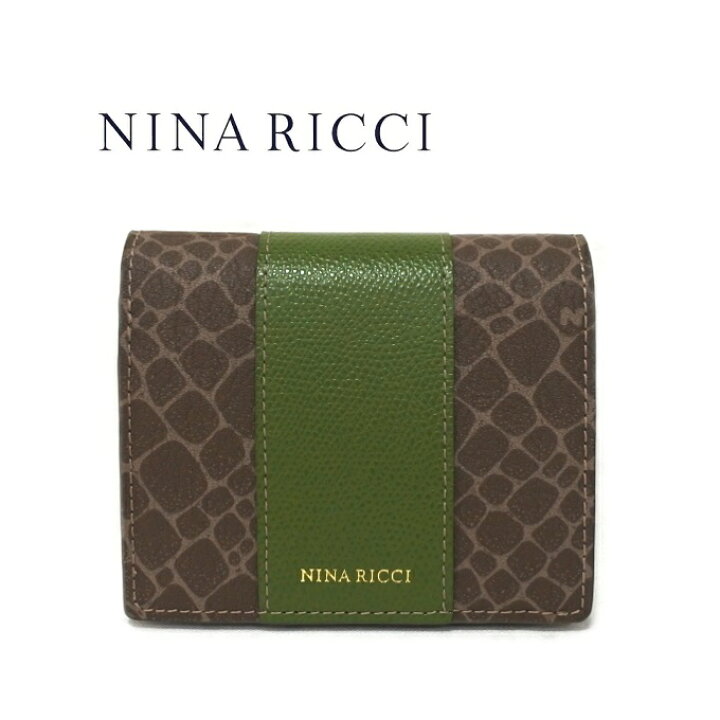 楽天市場】NINA RICCI ニナリッチ 財布 二つ折り ボックス型小銭入れ 