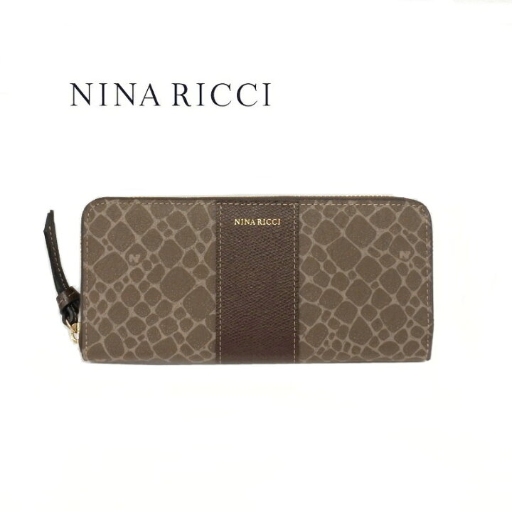 楽天市場】NINA RICCI ニナリッチ 長財布 ラウンドファスナー 