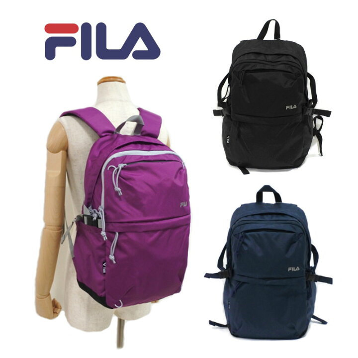 楽天市場】FILA[フィラ] 多機能 リュック レディース ナイロン 
