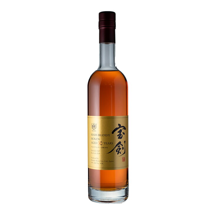 楽天市場】マルスブランデー 宝剣 1987 AGED 30 YEARS 本坊酒造 58度  