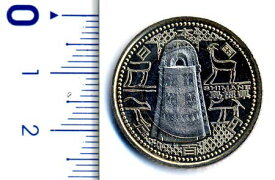 500円バイカラークラッド貨（島根県）　平成20年/2008　【寺島コイン】