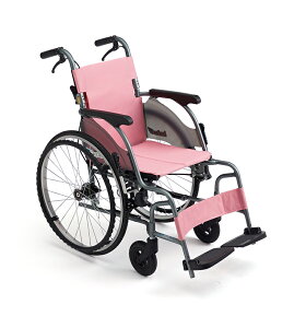 MiKi カルティマ 自走型車椅子 CRT-5 グリーン 座幅40cm