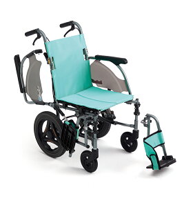 MiKi ミキ カルティマ ノーパンクタイヤ仕様 ウィング・スイングアウト仕様 介助型 スタンダードタイプ CRT-8 【送料無料】※北海道・沖縄・離島は別途送料