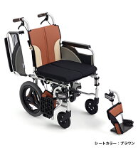 楽天市場】miki 車椅子 ノンバックブレーキの通販